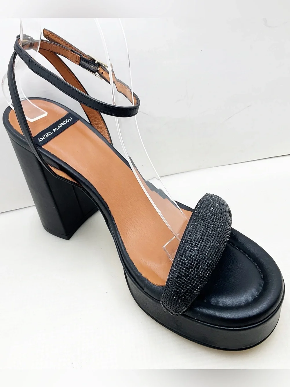 🆕{Angel Alarcon} Embellished Platform Sandals